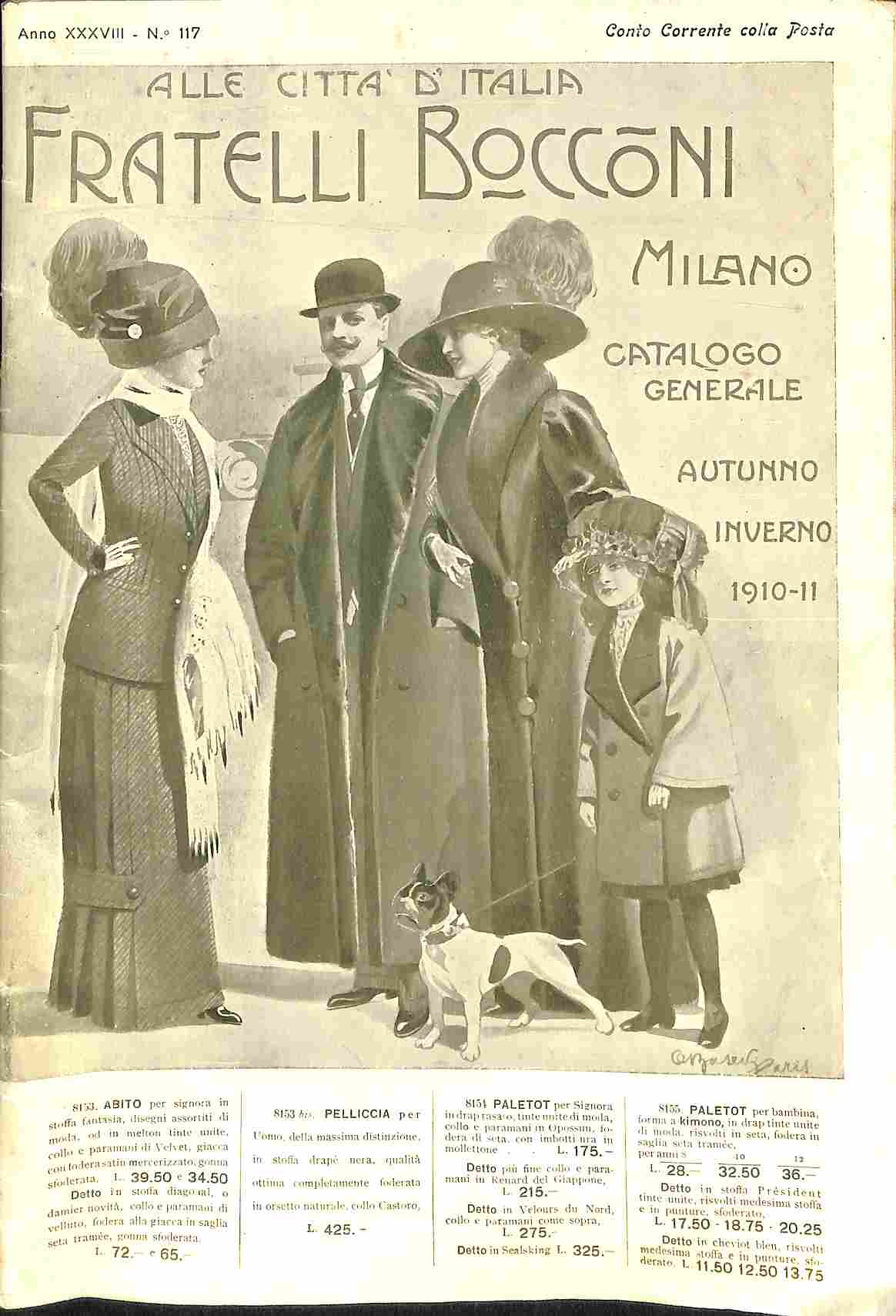Fratelli Bocconi. Catalogo generale autunno-inverno 1910-11